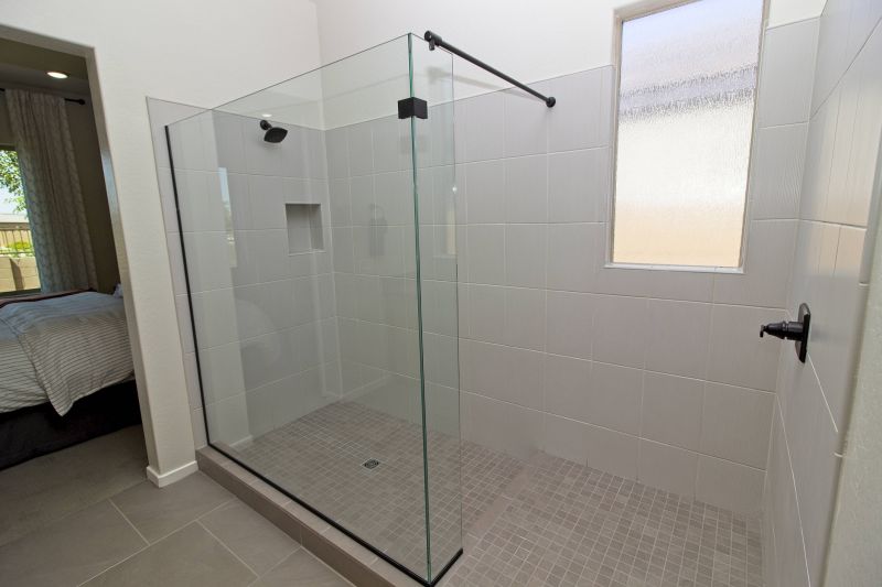 Luxury Walk-In Shower with Frameless Glass